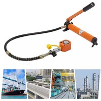 10T Low Profile Hydraulikwagenheber Porta Power Kit CP-180 Manuelle Handpumpe von SENDERPICK