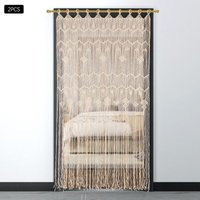 200x85cm Große Macrame Vorhänge Türvorhänge mit Schnur Vorhänge zur Wandbefestigung Schlafzimmervorhänge Wohnzimmervorhänge 200x85cm Große Macrame Vorhänge Türvorhänge mit Schnur Vorhänge zur Wandbefestigung Schlafzimmervorhänge Wohnzimmervorhänge von SENDERPICK