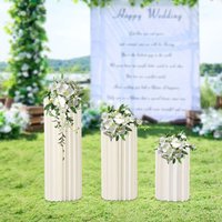 3 Stück Blumenkasten aus Pappe + PVC-Platte 40cm 60cm 80cm 3 Stück Hochzeits-Tischmittelpunkt Pappvase mit Acrylscheiben, Standdisplay 3 Stück Blumenkasten aus Pappe + PVC-Platte 40cm 60cm 80cm 3 Stück Hochzeits-Tischmittelpunkt Pappvase mit Acrylscheiben, Standdisplay von SENDERPICK