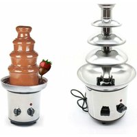 Senderpick - 4 Etagen Schokoladenfontäne Schokoladenbrunnen Chocolate Waterfall Melt Machine 220V 170W von SENDERPICK