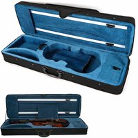 80X30X15cm OblongGeigenkoffer Für Violine Große Kapazität Aufbewahrungsbox Tragbar Geigenkoffer+Gurt von SENDERPICK