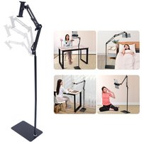 Bodenständer für Smartphone und Tablet, höhenverstellbar, flexibel, 135 cm, 360° drehbar Bodenständer für Smartphone und Tablet, höhenverstellbar, flexibel, 135 cm, 360° drehbar von SENDERPICK