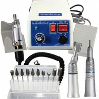 Senderpick - Dentallabor Poliermaschine Handstück Bohrmaschine Polierer+ Hartmetall-Rotationsfräser von SENDERPICK