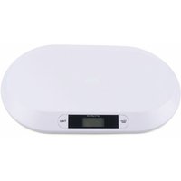 Digitale BabySkala multifunktionale Waage mit LCD-Display Messen Handtuch Lineal Flach Digitalwaage für Säugling Neugeborene Haustier bis zu 20kg von SENDERPICK