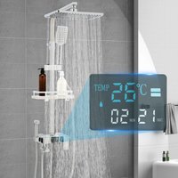 Duschsystem Douchepaneel Regenduschset Duschköpfe mit Digitalanzeige Duschsystem Douchepaneel Regenduschset Duschköpfe mit Digitalanzeige von SENDERPICK