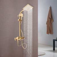 Edelstahl-Duschsystem Regendusche Duschset mit Handbrause Gold Edelstahl-Duschsystem Regendusche Duschset mit Handbrause Gold von SENDERPICK