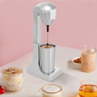 Ein-Kopf-Milchshake-Maschine Silberne Milchshake-Maschine Moderner Getränkemixer Leicht zu reinigen von SENDERPICK