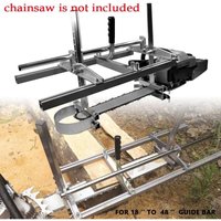 Einstellbare mobile 48-Zoll-Sägemühle für Kettensäge Tragbare Sägemühle für Kettensäge Sägehilfe für Kettensäge von SENDERPICK