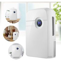 Elektrischer Luftentfeuchter mit Abflussschlauch 2,5 l Wassertank Entfeuchtung Geräuscharmer Trockner Feuchtigkeitsabsorber bis zu 500 ml pro Tag von SENDERPICK