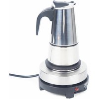 Senderpick - Elektro Kaffeekanne Kaffeebereiter Espressokännchen Espressokocher Kanne Set 220 v Edelstahl 300ml 6 Tassen von SENDERPICK