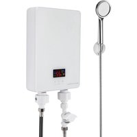 Senderpick - Kleiner Durchlauferhitzer mit Duschkopf 5000 w Badezimmer Küche Elektrischer Durchlauferhitzer, Touch Control, für Küche, Badezimmer, Senderpick - Kleiner Durchlauferhitzer mit Duschkopf 5000 w Badezimmer Küche Elektrischer Durchlauferhitzer, Touch Control, für Küche, Badezimmer, von SENDERPICK