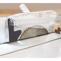 Klingenschutz Späneschutz für Tischkreissäge Staubauffangbehälter Transparent in R-Form von SENDERPICK