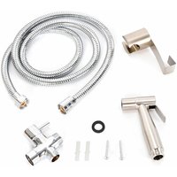 Messing Hand Dusche Bidet-Sprayer Sprühkopf Toilette Duschkopf Hand Toilette Duschkopf Kit Edelstahl 1 x Stecker von SENDERPICK