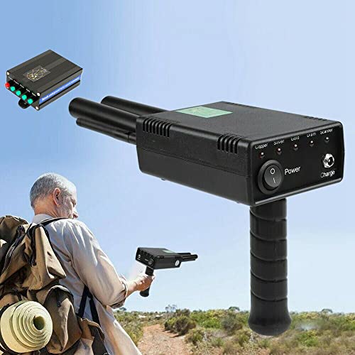 Metalldetektor Dual Probe Metallsuchgerät, Gold Metal Detector Suchgerät, Erkennungstiefe 20M Suchbereich 1000M von SENDERPICK
