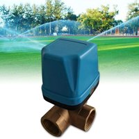 Motorisierter 3-Wege-Kugelhahn ac 220 v - Elektrischer Kugelhahn Elektrischer Kugelhahn G1-1/4 - 3-Wege-Ventil Bypass-Ventil Kugelhahn Absperrventil Motorisierter 3-Wege-Kugelhahn ac 220 v - Elektrischer Kugelhahn Elektrischer Kugelhahn G1-1/4 - 3-Wege-Ventil Bypass-Ventil Kugelhahn Absperrventil von SENDERPICK