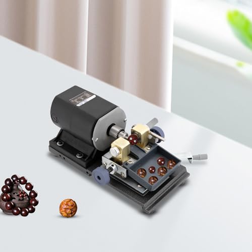 Perlen Schmuck Bohrmaschine, Pearl Jewelry Drilling Holing Bohrung Bohrer, Lochmaschine Driller Satz DIY Maschine Präzisen Werkzeuge 220V (Schwarz) von SENDERPICK