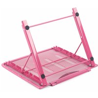 Rosa Laptopständer Heimarbeitsplatz Tablet Notebook Pad Halter Tischhalter Faltbar 24191.5cm von SENDERPICK