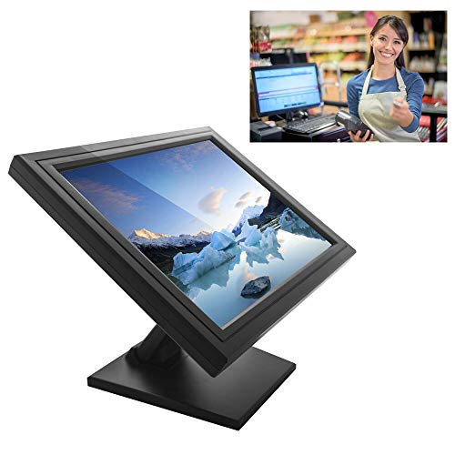SENDERPICK 17 Zoll LCD Touchscreen Monitor, Kassenmonitor Kassensystem für Computer VGA USB Kassierer Restaurant Bar Kaffee Donut Store Menü bestellen von SENDERPICK