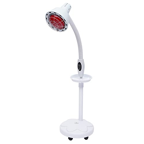 SENDERPICK 275W IR-Lampe Wärmelampe - Infrarotlampe mit Bodenständer, Infrarot Rotlicht Wärmetherapie Heimgebrauch Infrarotlichttherapie von SENDERPICK