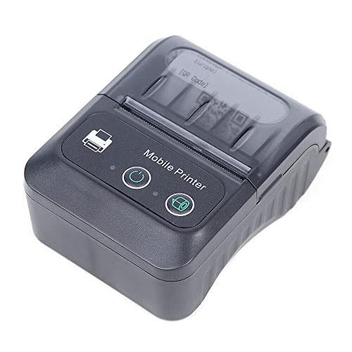 SENDERPICK PT-280 Bluetooth Thermodrucker - Universal Thermo Bondrucker Belegdrucker Etikettendrucker Mini USB POS Drucker 48mm Tragbarer Persönlicher Rechnungsdrucker von SENDERPICK