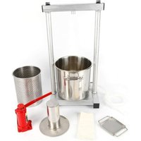 Senderpick - 12L Edelstahl Obstpresse Obstpresse Saft Mühle Weinpresse Apfelpresse Obstmühle Saftpresse Senderpick - 12L Edelstahl Obstpresse Obstpresse Saft Mühle Weinpresse Apfelpresse Obstmühle Saftpresse von SENDERPICK