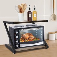 2-stufiger Druckerhalter aus Holz - Scanner-Druckerhalter - Schreibtisch-Organizer - Bildschirmständer - Bildschirmständer - Druckerhalter von SENDERPICK