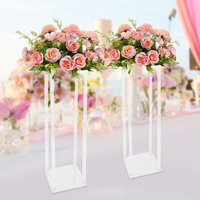 Senderpick - 20x20x80cm2 Stk. Acryl Blume Hochzeit Stand Mitte Kulisse Blume Tischdekoration Blumenkugel Ständer Kunstblume Stand Hochzeit Dekoration Senderpick - 20x20x80cm2 Stk. Acryl Blume Hochzeit Stand Mitte Kulisse Blume Tischdekoration Blumenkugel Ständer Kunstblume Stand Hochzeit Dekoration von SENDERPICK