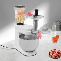 Senderpick - 6L/6.34Qt 3-in-1 Food Processor Multifunctional Blender Elektrischer Knopfmixer 1500W von SENDERPICK