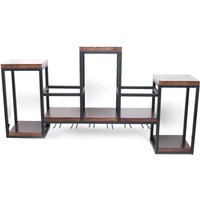 Senderpick - Holz Weinregal Weinständer Weinflaschenhalter Wandregal Wandmontage Vintage Regal Küche Restaurant Bar von SENDERPICK