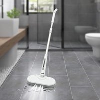 Kabelloser Elektromopp mit Sprühfunktion, 350 ml Wassertank Spin Mop mit LED-Beleuchtung Elektrische Poliermaschine für Kabelloser Elektromopp mit Sprühfunktion, 350 ml Wassertank Spin Mop mit LED-Beleuchtung Elektrische Poliermaschine für von SENDERPICK