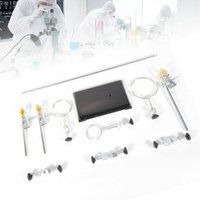 Senderpick - Laborstativ Standard Laborständer Kühlerhalter Kit Für Haltekolben Laborunterstützung Stativklemme + 9 Laborclips Klemme Muffe Senderpick - Laborstativ Standard Laborständer Kühlerhalter Kit Für Haltekolben Laborunterstützung Stativklemme + 9 Laborclips Klemme Muffe von SENDERPICK