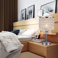 Senderpick - Moderne Kristall Nachttischbeleuchtung Tischlampe Nachtlicht Schreibtischlampe von SENDERPICK
