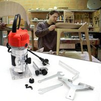 Senderpick - Oberfräse Trim Router-800W Holz Laminator Router, 1/4 Zoll Oberfräse Trim Router Holzfräse Elektrischer Trimmer Manueller Trimmer mit von SENDERPICK