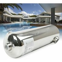 Senderpick - Schwimmbadwärmetauscher Poolheizung Schwimmbadheizung Schwimmbad Wärmetauscher Heizung Edelstahl für Poolsystem 60kW von SENDERPICK