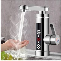 Senderpick - Warmwasserhahn 25-60°C, Elektroheizung 3000 w, Durchlauferhitzer, 360° drehbar, Durchlauferhitzer mit LED-Anzeige für Bad und Küchenspüle von SENDERPICK