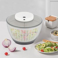 Waschmaschine für Obst und Gemüse Dörrgerät für Gemüse Elektrische Salatschleuder von SENDERPICK