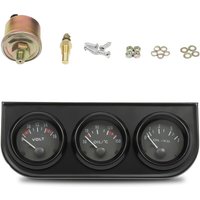 Zusätzliche 3-in-1-Instrumente 52 mm Öltemperaturanzeige Öldruckanzeige Voltmeter Zähler Zusätzliche 3-in-1-Instrumente 52 mm Öltemperaturanzeige Öldruckanzeige Voltmeter Zähler von SENDERPICK