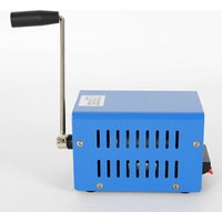 Tragbare Notladegerät Handkurbel Generator Notfall USB Ladegerät Generator Camping Survival 20W Blau von SENDERPICK