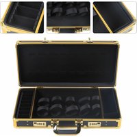 Senderpick - Tragtasche für Friseurzubehör, Aluminium Ordnungsbox mit Schloss, Friseur-Toolbox,Top Grade Retro Koffer für Friseurwerkzeuge, von SENDERPICK