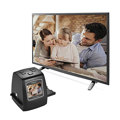 35 mm Filmscanner mit 2,4 TFT Farb LCD Display, Digitalem Negativfilm und Digitalisierer, Konvertierung von 35 mm Film und Dia in Digitales JPEG 35 mm Filmscanner mit 2,4 TFT Farb LCD Display, Digitalem Negativfilm und Digitalisierer, Konvertierung von 35 mm Film und Dia in Digitales JPEG von SENECESLI