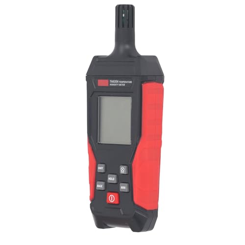 Digitaler Thermometer-Hygrometer-Monitor, Handthermometer-Hygrometer mit Umgebungstemperatur, Taupunkt, Hochpräzisem Feuchtkugelthermometer, Celsius/Fahrenheit-Anzeige von SENECESLI