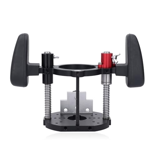 Oberfräsen-Hebesystem für 63,5–65 Mm Spannbereich, 40 Mm Hubhub, Oberfräsen-Tisch-Hebesystem Zum Trimmen, Schlitzen, Bohren Oberfräsen-Hebesystem für 63,5–65 Mm Spannbereich, 40 Mm Hubhub, Oberfräsen-Tisch-Hebesystem Zum Trimmen, Schlitzen, Bohren von SENECESLI