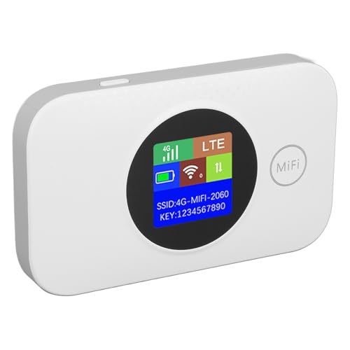 SENECESLI 4G Mobiler Hotspot, Tragbarer Mobiler Hotspot 3000 -mAh - für Büro (Asiatische Version) von SENECESLI