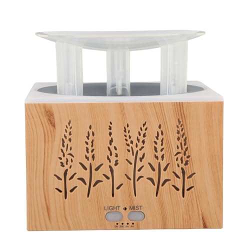 SENECESLI Ätherischer Öldiffusor, Automatische Desktop -Luftbefeuchter Ultra Quiet Timer für Wohnzimmer (EU-Stecker 100-240V) von SENECESLI