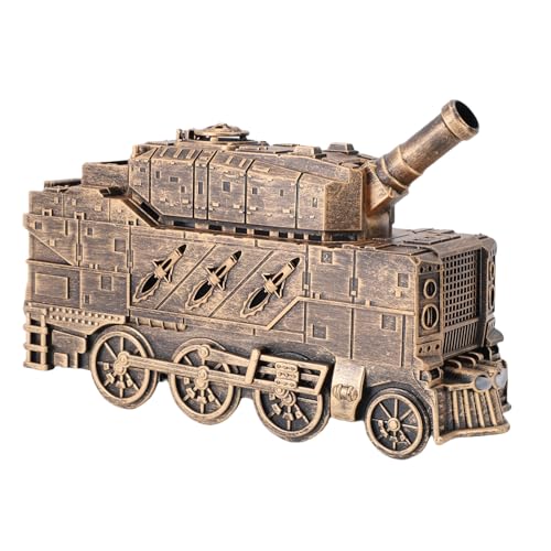 SENECESLI COOL MIST BEMELDUNG, Kreatives ätherisches Öl Diffusor -Luftbefeuchtertankform für Desktop -Büroschlafzimmer (Bronze) von SENECESLI