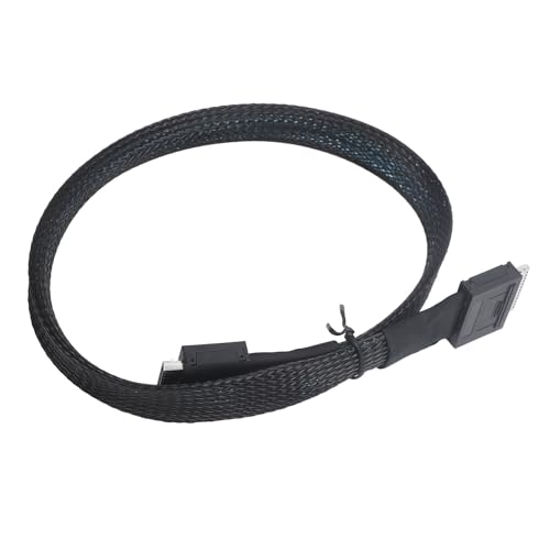SENECESLI Datenübertragungskabel, 16gbit / S 1,6ft Unterstützung SAS 3.0 4.0 3.0 OCULINK SFF 8611 8i Bis SFF 8611 8i Kabel für Server von SENECESLI