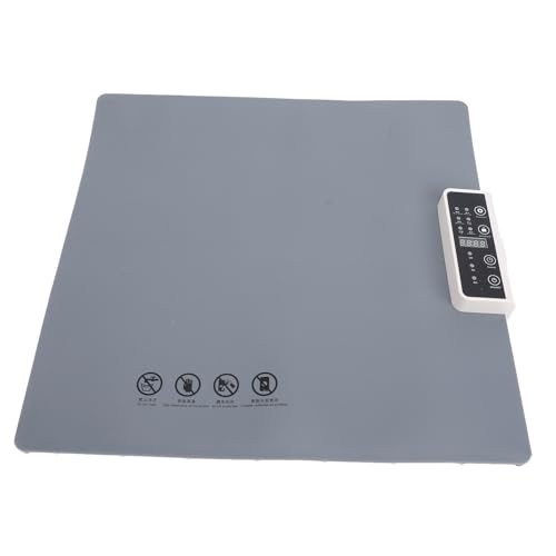 SENECESLI Elektrische Erwärmung Tablett, 260 W 1H 2H 4H Timer Faltbare Lebensmittel Wärmere Kompakt für Partys (Grey) von SENECESLI