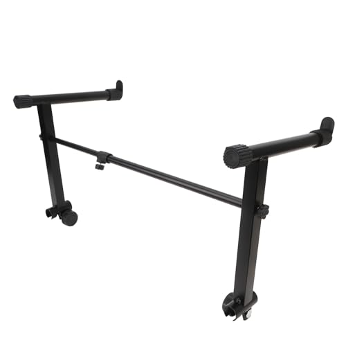 SENECESLI Elektronischer Tastaturständer, Tastaturstand Verlängerungsadapter 42-75 Cm Breite Intervall Entmussbare Einfache Einstellung für Runde Rohrinstrumentenregale von SENECESLI