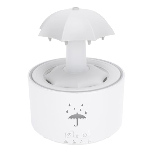SENECESLI Feuchter für ätherische Öldiffusor, Farbenfrohe Lichter Automatisch Abgeschaltet von Fernlärm Diffusor -Luftbefeuchter für Schlafzimmer Ausgeschaltet (EU-Stecker) von SENECESLI