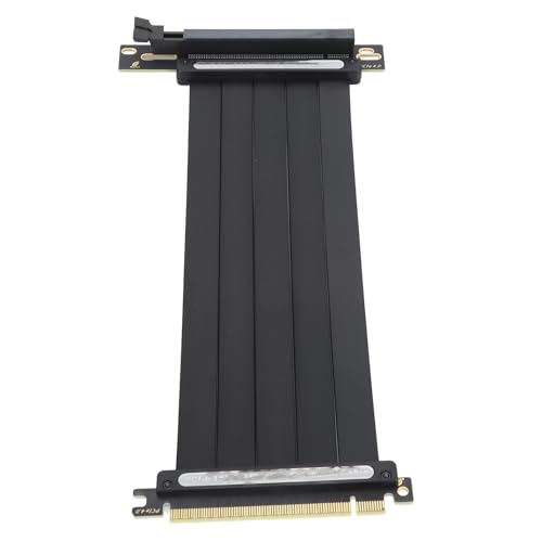 SENECESLI GPU Riser -Kabel, Verlängerungskabel Schwarz Segmentiertes Design PCIE4.0 X16 für RX6950xt RX6900XT für RTX3090TI RTX3090 (250 mm) von SENECESLI
